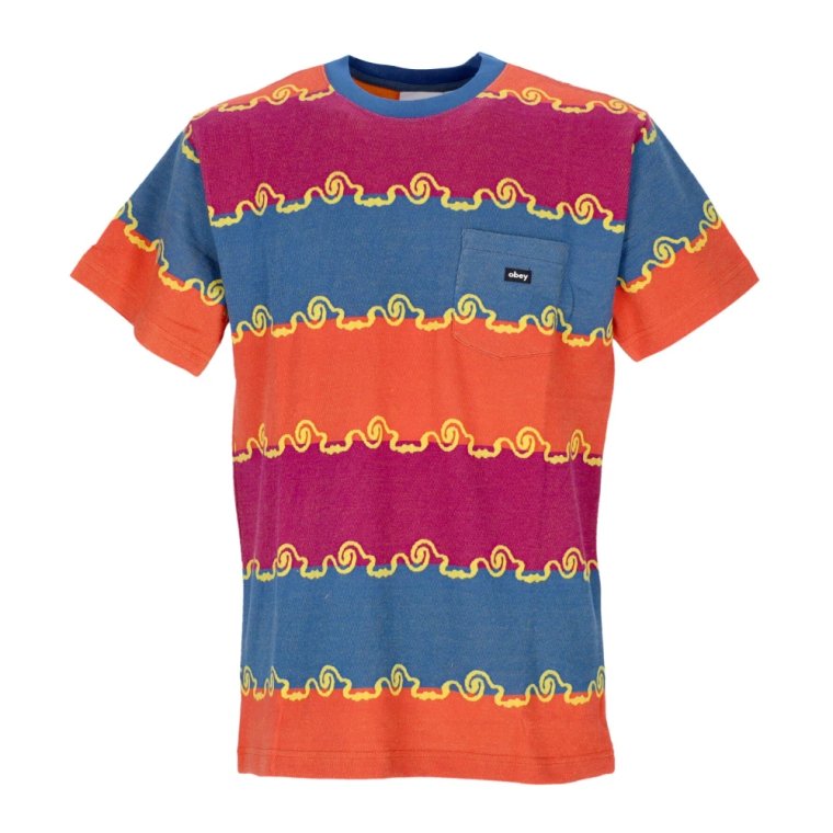 Kieszonkowy Tee Jacquard Daylight Blue Multi Obey