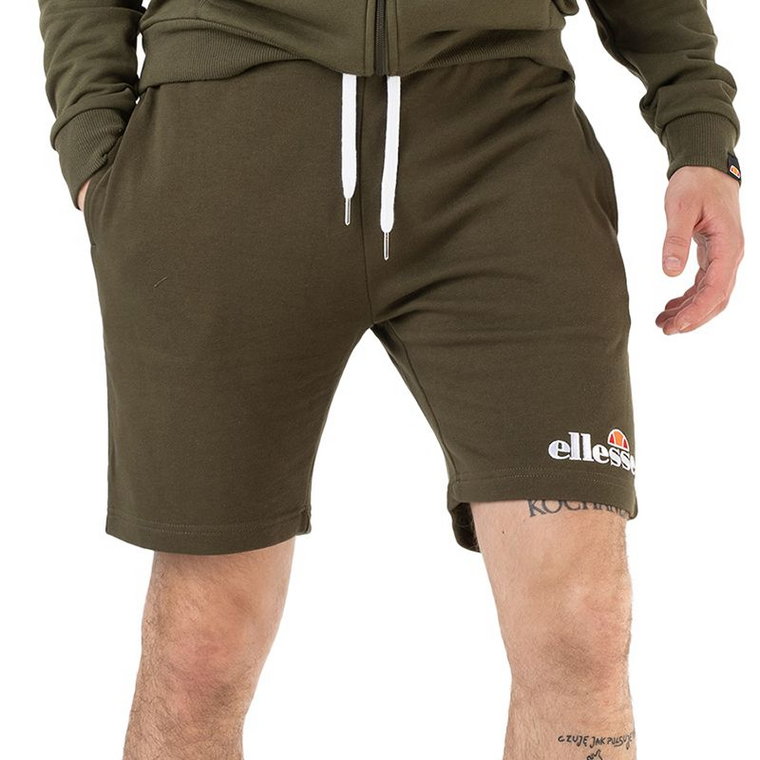 Spodenki Ellesse Silvan Fleece Short SHF09162506 - zielone