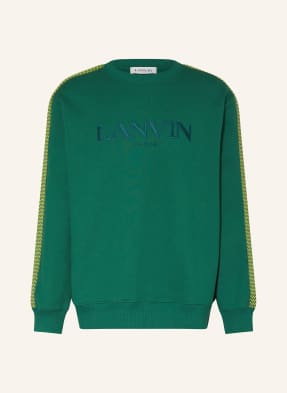 Lanvin Bluza Nierozpinana Oversize Z Lampasami gruen