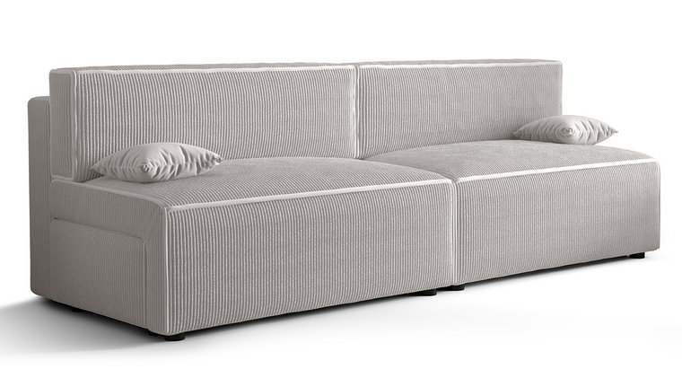 Biała rozkładana sofa - Manila 3X