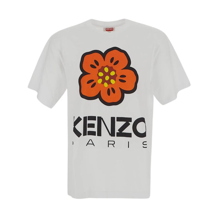 Kwiatowy T-shirt Kenzo