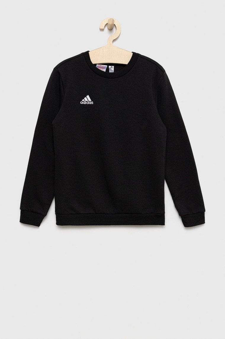 adidas Performance bluza dziecięca H57474 kolor czarny gładka