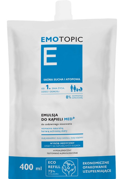 Emotopic Med+ Emulsja do kąpieli Refill