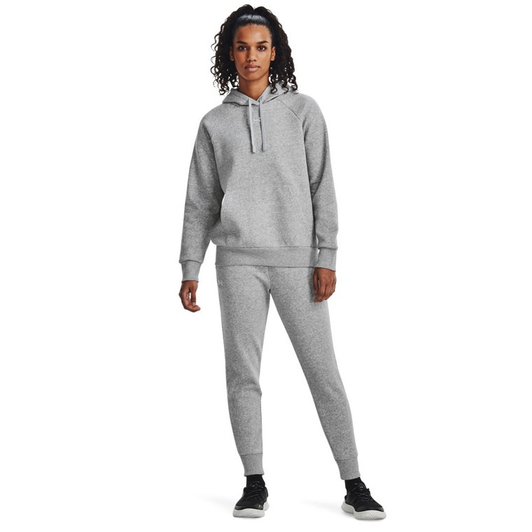 Damskie spodnie dresowe Under Armour UA Rival Fleece Jogger - szare