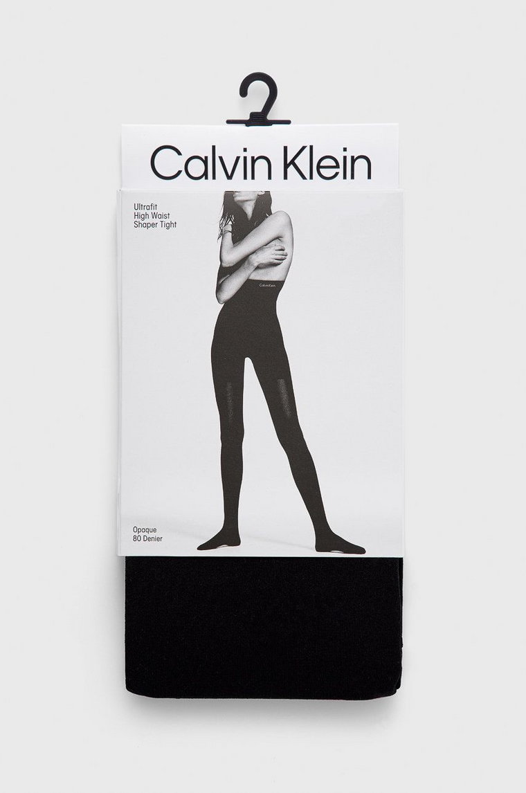 Calvin Klein rajstopy kolor czarny