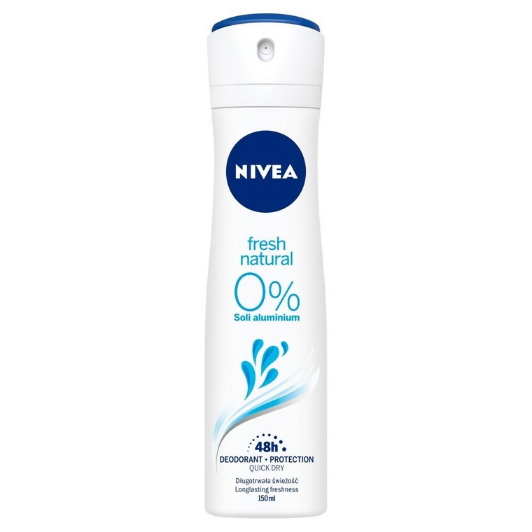 NIVEA Fresh Natural - dezodorant w sprayu dla kobiet 150 ml