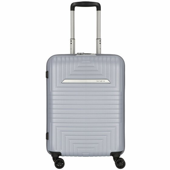 Samsonite Gateway 200 4 kółka Walizka kabinowy 55 cm matt silver