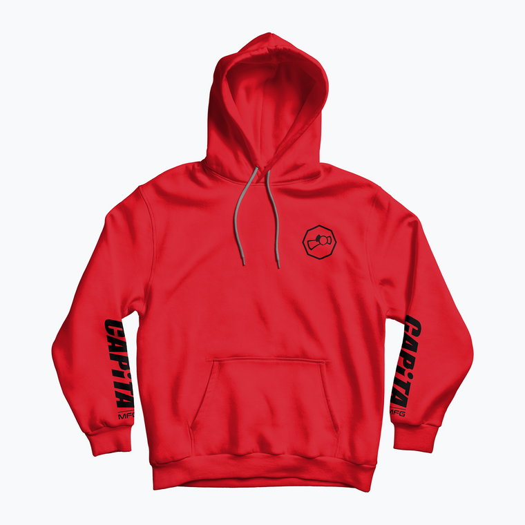 Bluza CAPiTA Octa Hoodie red