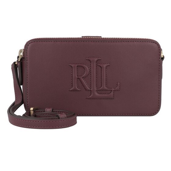 Lauren Ralph Lauren Mini Torba Torba na ramię Skórzany 18 cm pinot noir