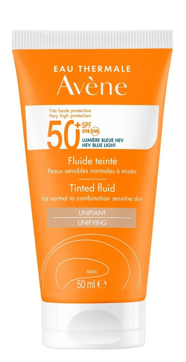 Avène Sun Bardzo Wysoka Ochrona Przeciwsłoneczna Fluid koloryzujący SPF50+  50 ml