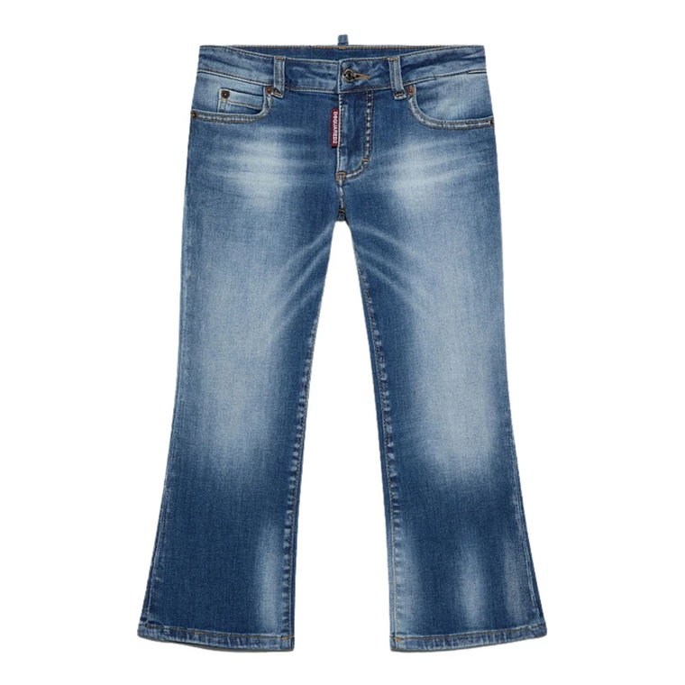 Jeansy Dziecięce Bell Bottom Dsquared2