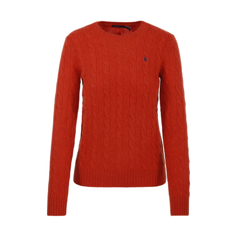Faded Red Sweter z Długim Rękawem Ralph Lauren