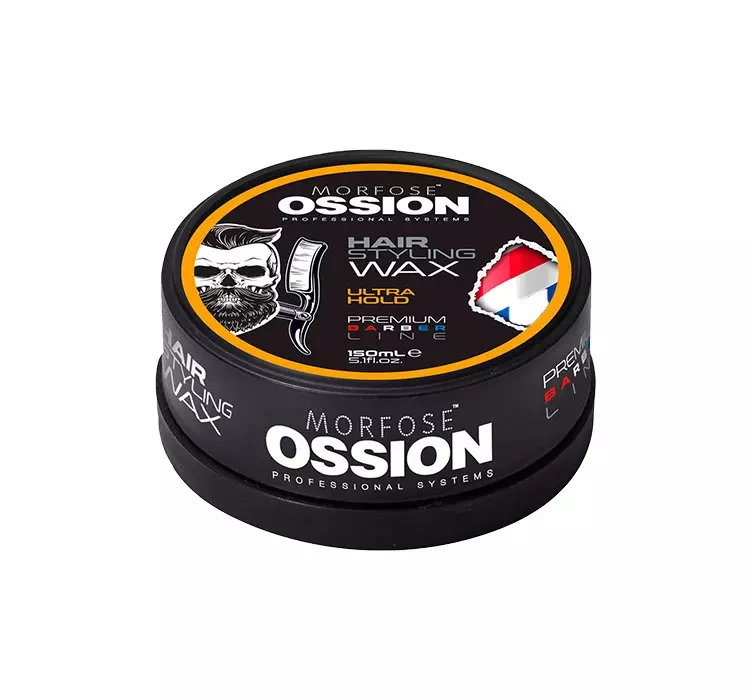 MORFOSE OSSION PREMIUM BARBER LINE ULTRA HOLD WOSK DO STYLIZACJI WŁOSÓW 150ML