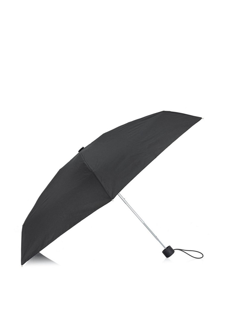 Składany mały parasol damski w kolorze czarnym