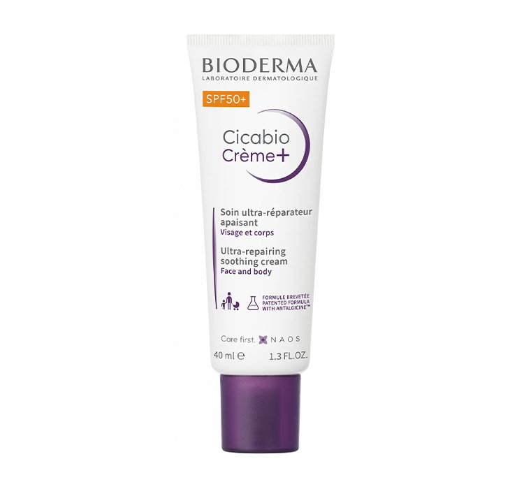 Bioderma Cicabio odbudowująco-łagodzący krem spf50+ 40ml