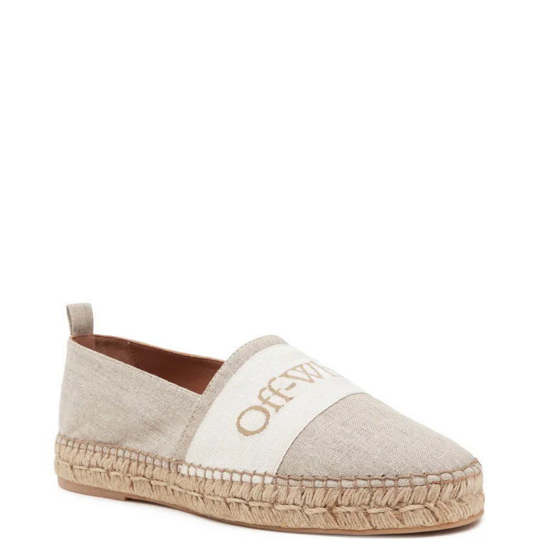 OFF-WHITE Espadryle | z dodatkiem skóry