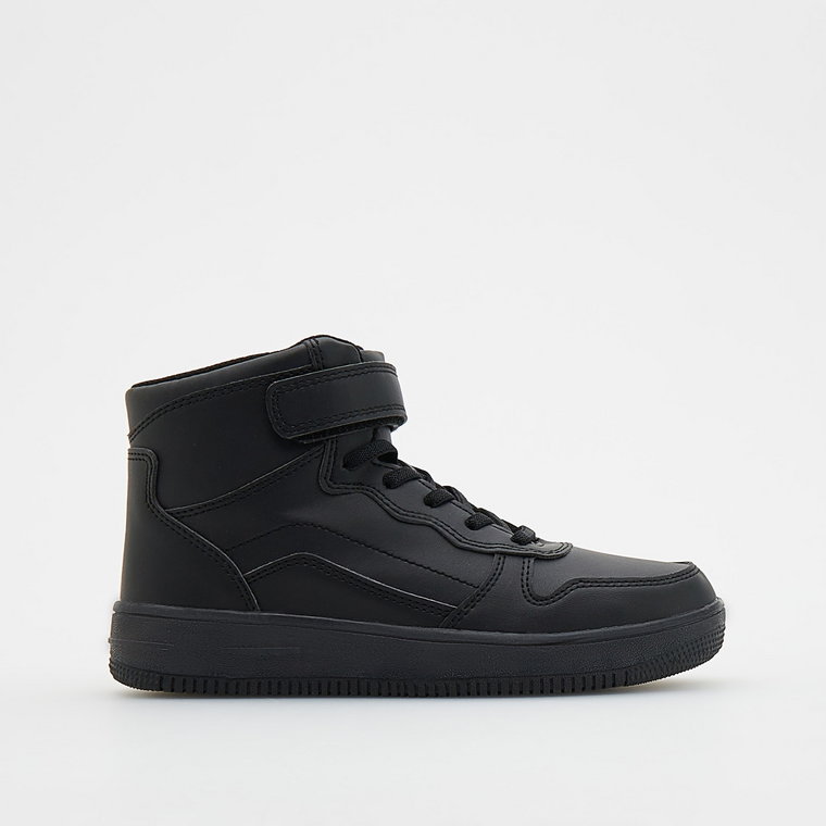Reserved - Sneakersy na rzepy - czarny