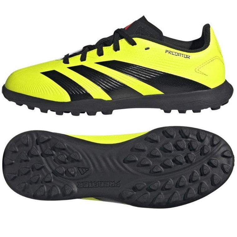 Buty piłkarskie adidas Predator League L Tf Jr IG5444 żółte
