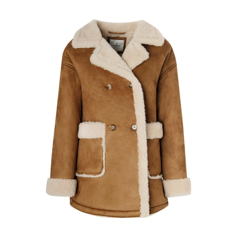 Single-Breasted Coats Pepe Jeans