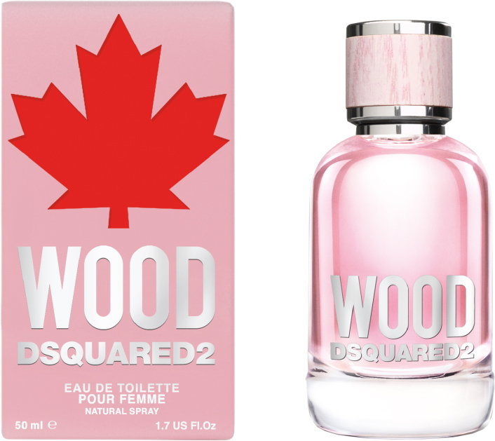 Woda toaletowa damska Dsquared2 Wood For Her 50 ml (8011003845576). Perfumy damskie