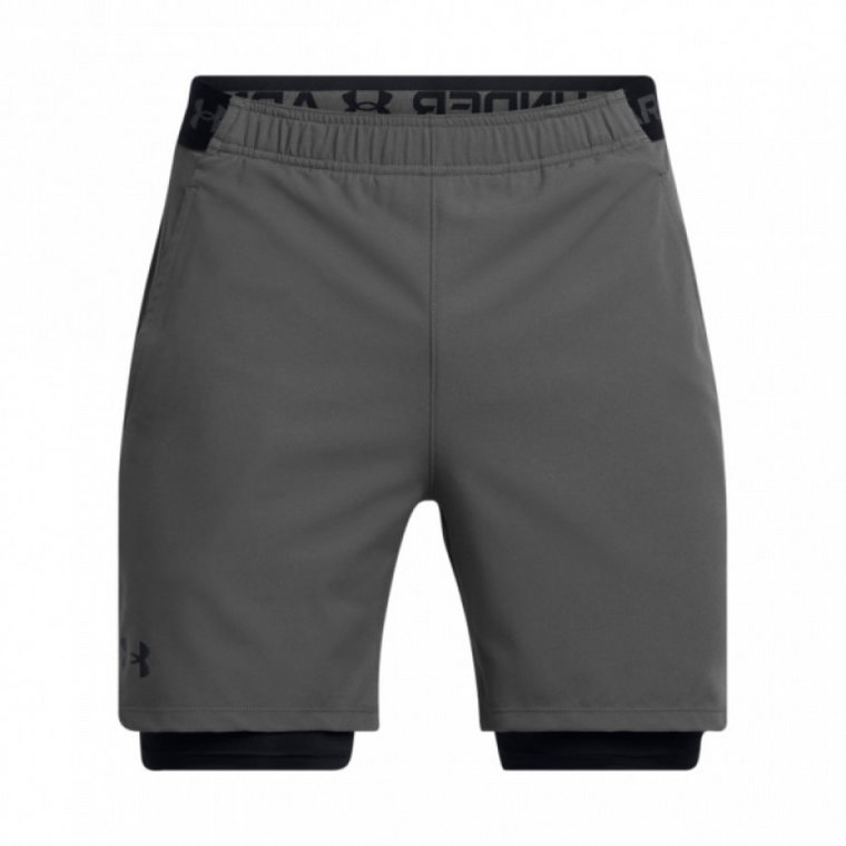 Męskie spodenki treningowe Under Armour UA Vanish Woven 2in1 Shorts - szare