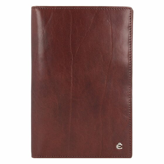 Esquire Toscana Passport Case RFID Leather 12 cm coffee