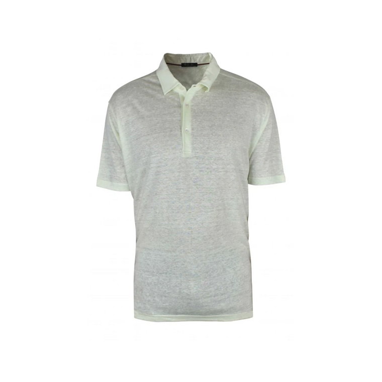 Mint Linen Polo Shirt Loro Piana