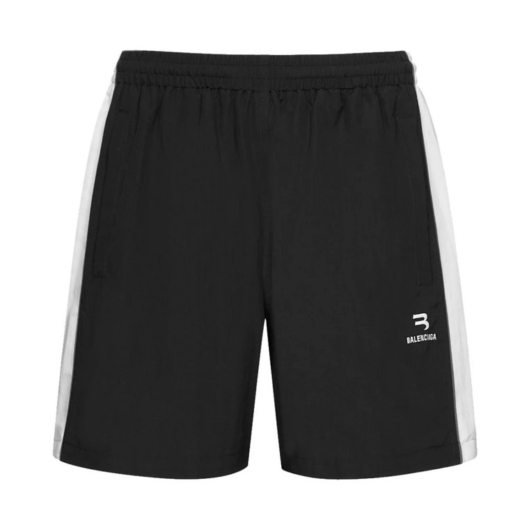 Designer Logo Shorts Balenciaga