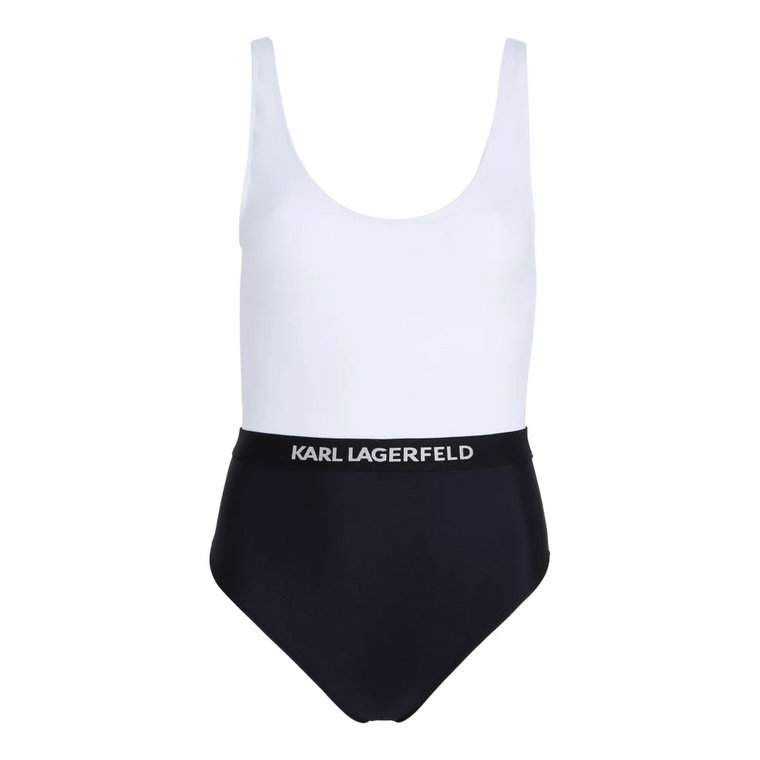 Swimwear Body Colourblock Swimsuit Karl Lagerfeld