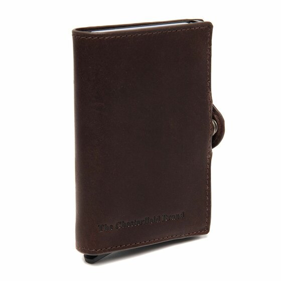 The Chesterfield Brand Francis Portfel Ochrona RFID Skórzany 6.5 cm brown