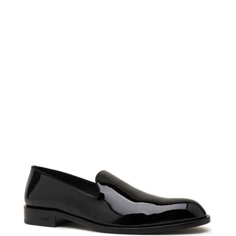 BOSS BLACK Loafersy Bruce Loaf papr | z dodatkiem skóry