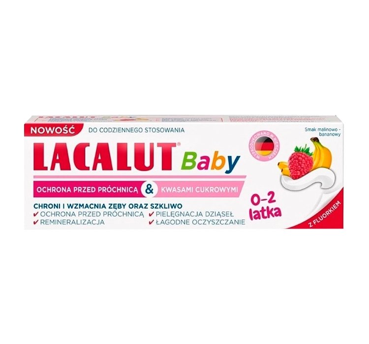 LACALUT BABY PASTA DO ZĘBÓW DLA DZIECI 55ML