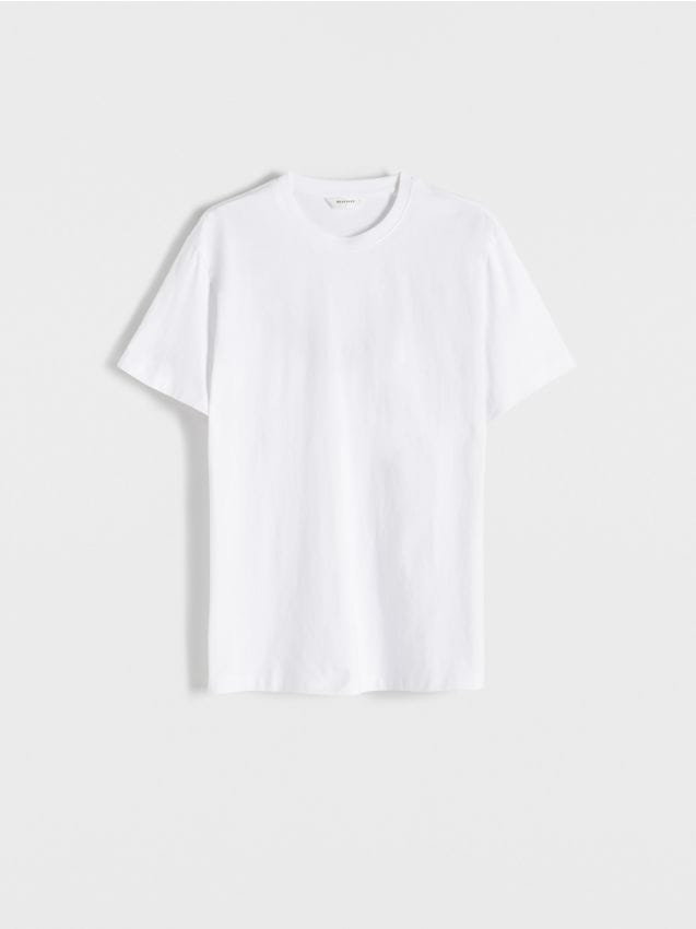 Reserved - T-shirt regular fit - biały