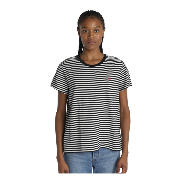 Niebieskie T-shirty i Polos Crew-neck Levi's