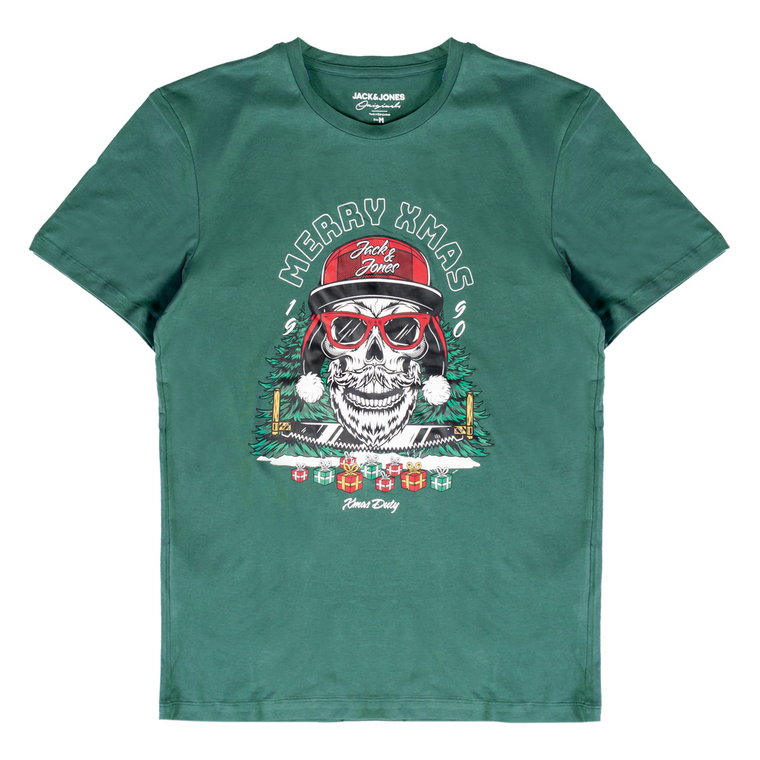 Jorclaus Tee SS Creweck Xmas - 12221422 Jack & Jones