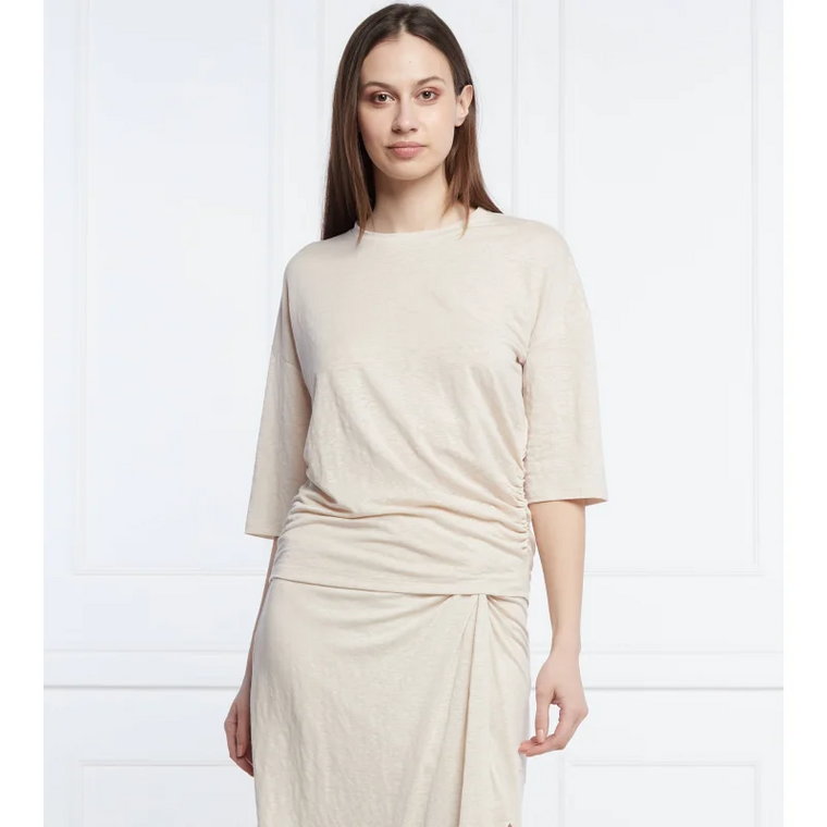 Max Mara Leisure Lniana bluzka | Relaxed fit