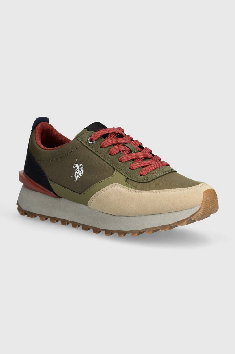 U.S. Polo Assn. sneakersy JASPER kolor zielony JASPER001M 4HN1