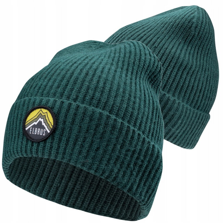 Czapka zimowa Męska Damska Ciepła Dwuwarstwowa Beanie Elbrus