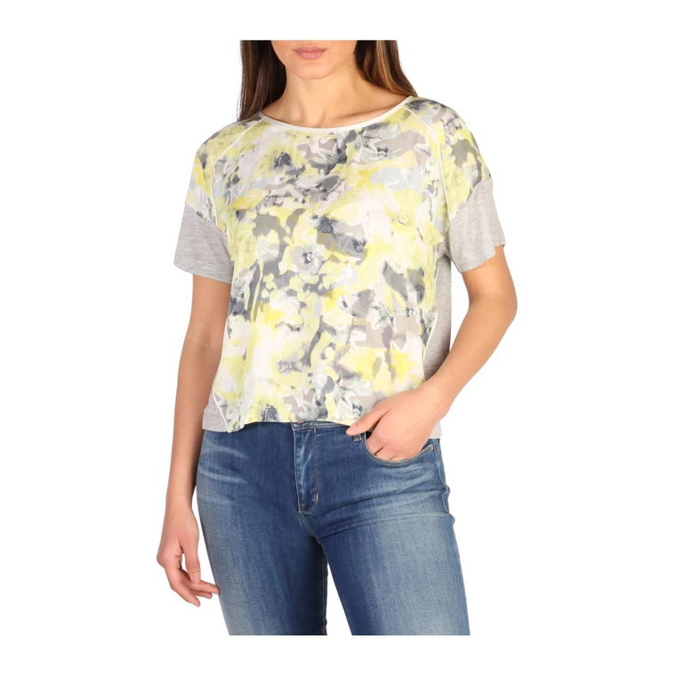 Damska koszulka z kwiatowym wzorem Calvin Klein