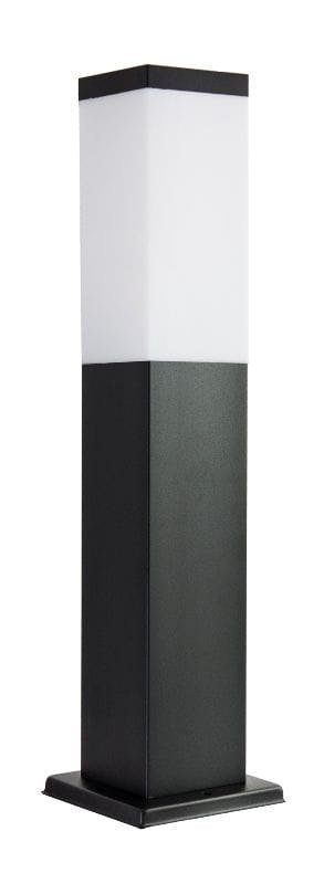 Lampa stojąca zewnętrzna Inox Kwadratowa Black SS802-450 BL Su-Ma