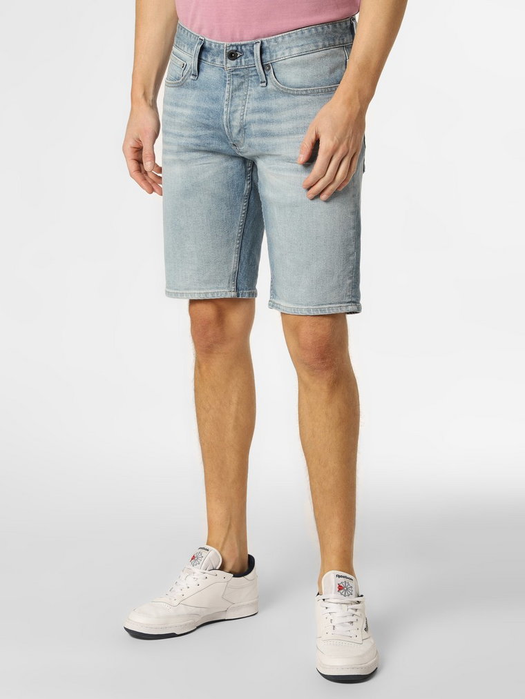 DENHAM - Męskie spodenki jeansowe  Razor Short, niebieski