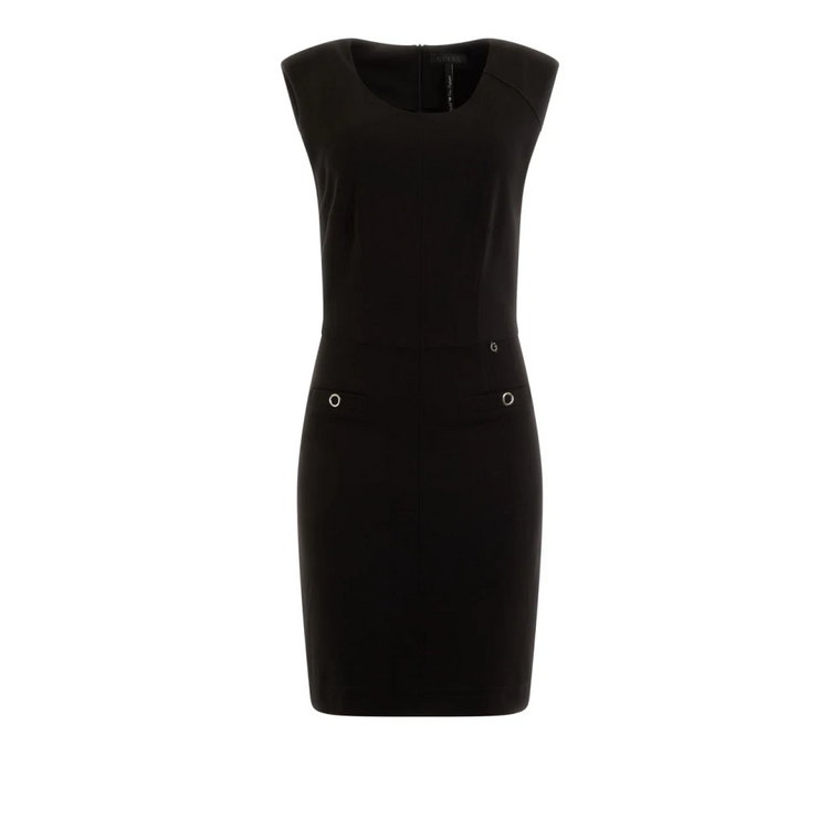 Czarna Sukienka Bodycon Guess