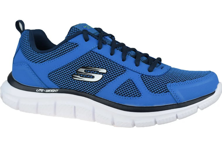Skechers Track-Bucolo 52630-BLLM, Męskie, Niebieskie, buty treningowe, tkanina, rozmiar: 41