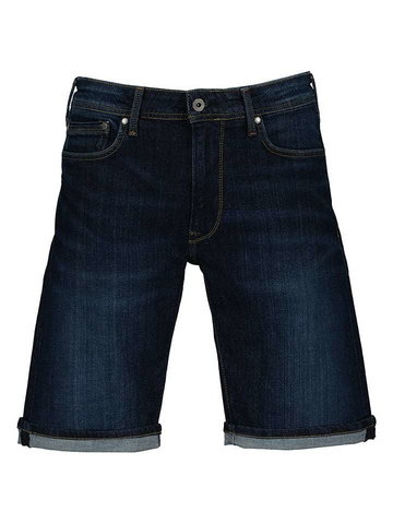 Pepe Jeans Bermudy dżinsowe w kolorze granatowym