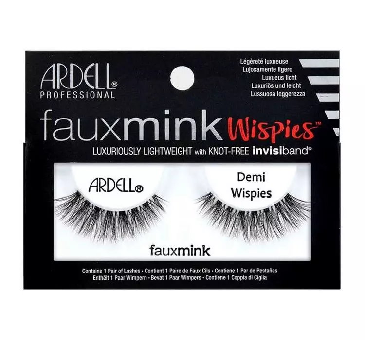 ARDELL FAUX MINK SZTUCZNE RZĘSY NA PASKU DEMI WISPIES