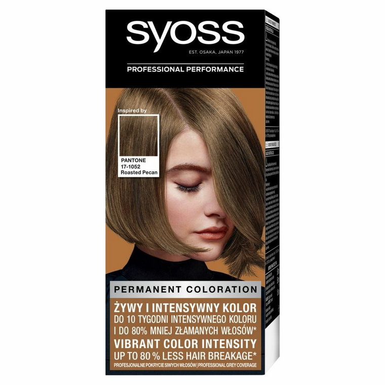 Syoss Pantone - Farba do włosów 6-66 Prażony Orzech 1szt