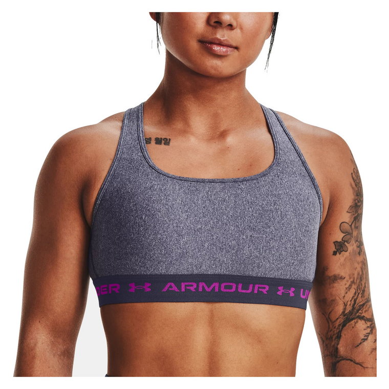 Biustonosz sportowy Under Armour Mid Crossback Heather Sports Bra 1361036