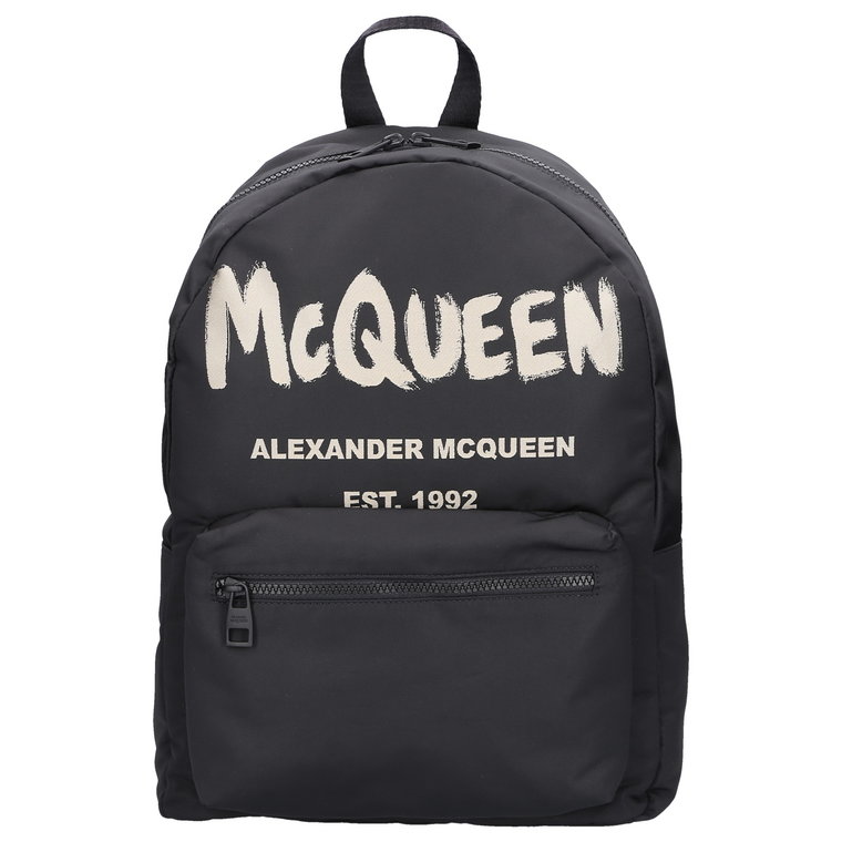 Alexander McQueen Plecak GRAFFITI bawełna