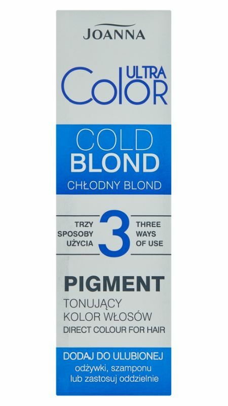 Joanna Ultra Color Pigment Tonujący Chłodny Blond 100 ml