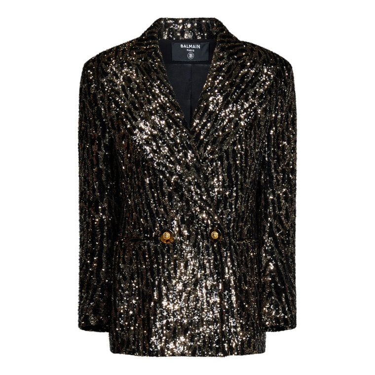 Sequinned jacket Balmain